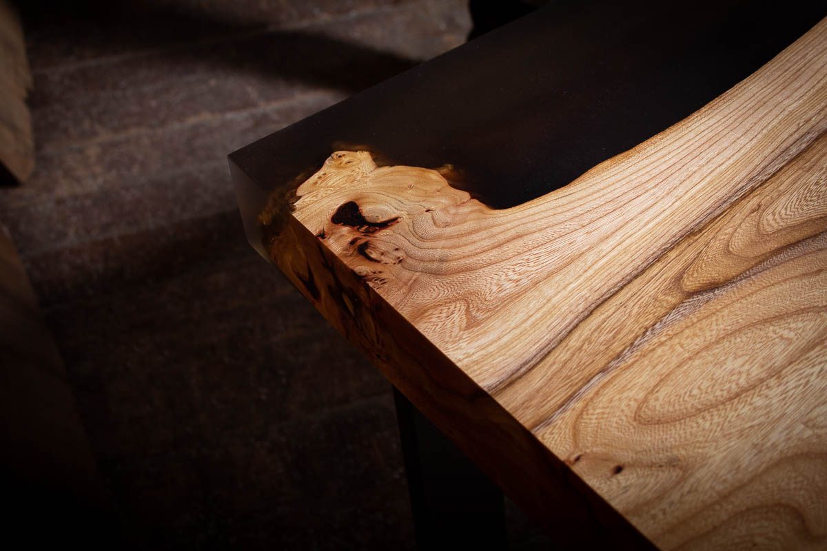GussHolz - Ihr individueller Esstisch / Couchtisch / Beistelltisch / Tisch aus MünchenEsstisch #Epoxidharztisch# #Rivertable# #Tisch# #München#