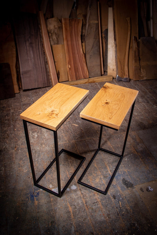 GussHolz - Ihr individueller Esstisch / Couchtisch / Beistelltisch / Tisch aus MünchenBeistelltisch #Epoxidharztisch# #Rivertable# #Tisch# #München#