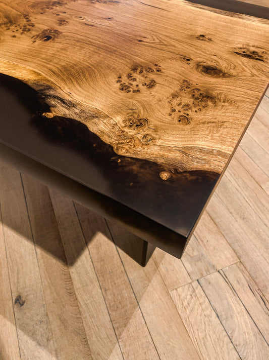 GussHolz - Ihr individueller Esstisch / Couchtisch / Beistelltisch / Tisch aus MünchenCouchtisch #Epoxidharztisch# #Rivertable# #Tisch# #München#