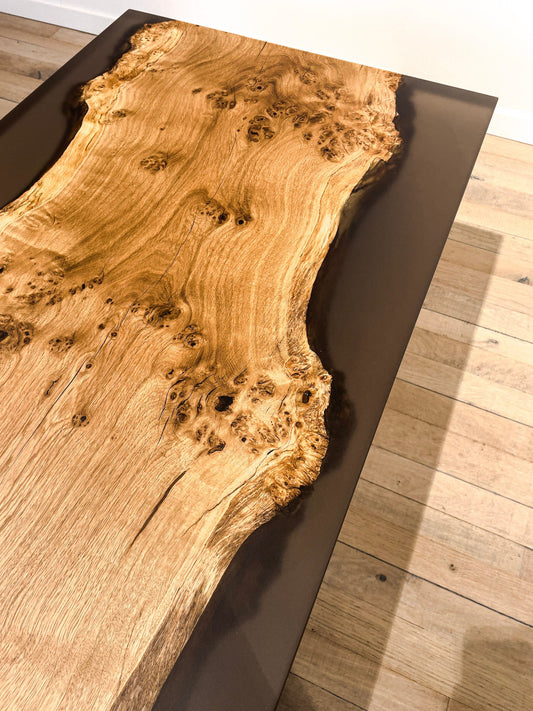 GussHolz - Ihr individueller Esstisch / Couchtisch / Beistelltisch / Tisch aus MünchenCouchtisch #Epoxidharztisch# #Rivertable# #Tisch# #München#