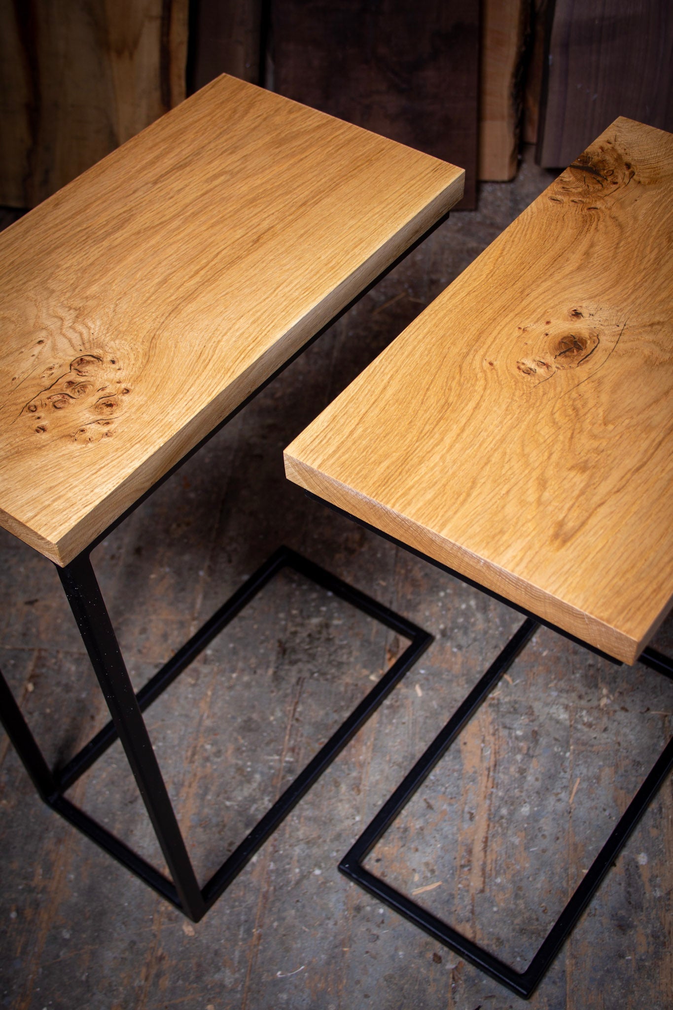GussHolz - Ihr individueller Esstisch / Couchtisch / Beistelltisch / Tisch aus MünchenBeistelltisch #Epoxidharztisch# #Rivertable# #Tisch# #München#