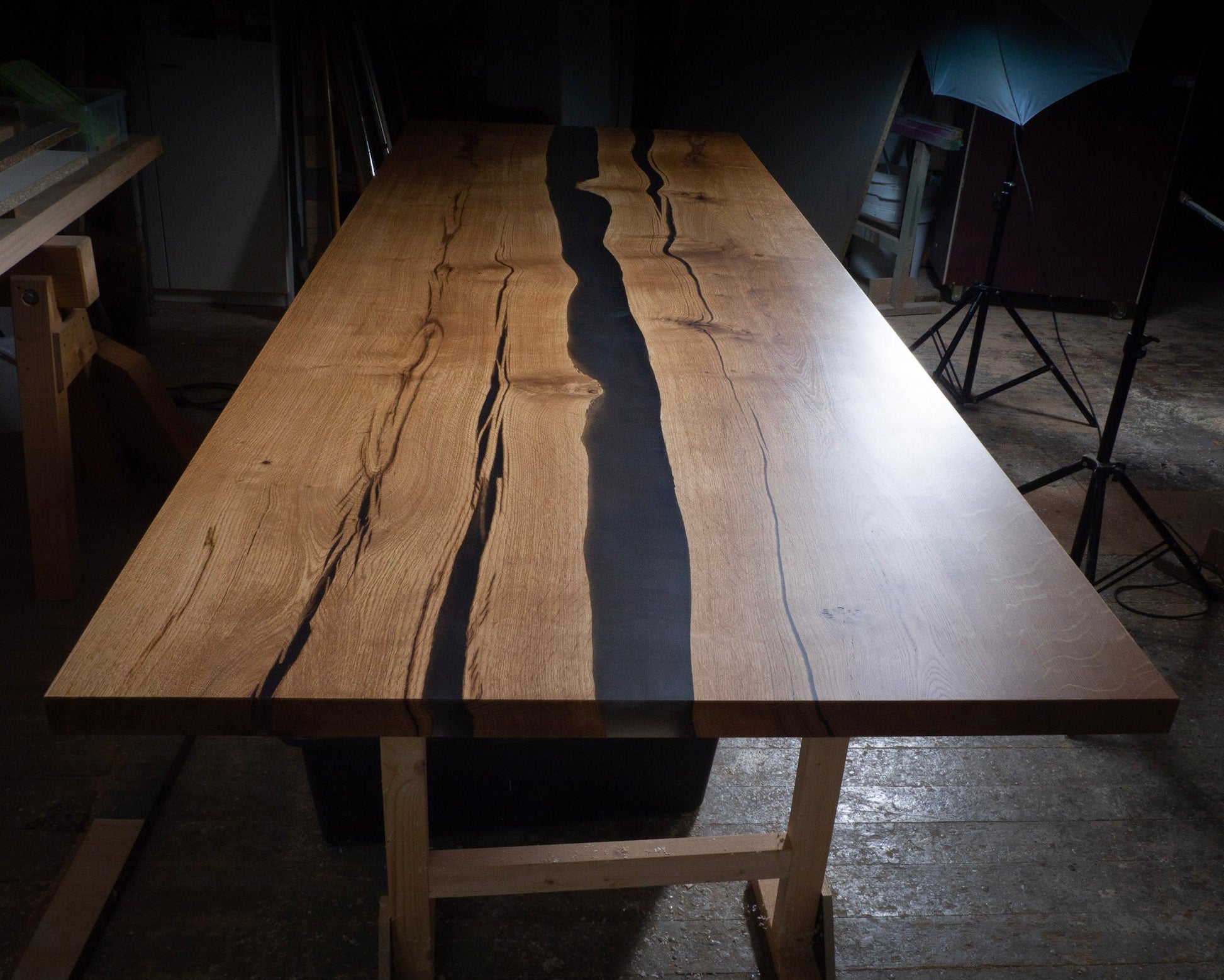 GussHolz - Massivholztische / Rivertable / Epoxidharztische in der Nähe von München kaufenEsstisch #Epoxidharztisch# #Rivertable# #Massivholztisch# #München#