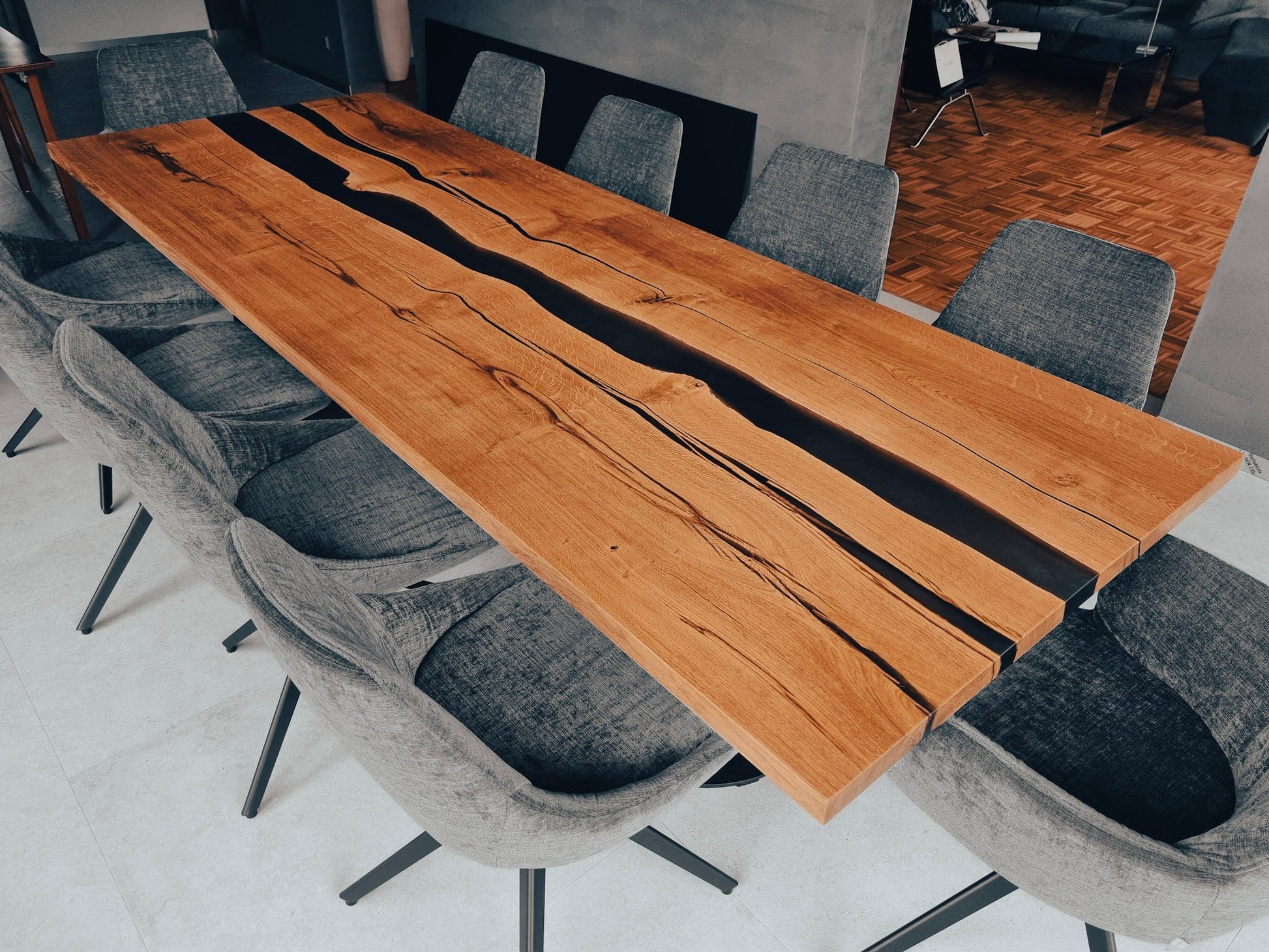GussHolz - Massivholztische / Rivertable / Epoxidharztische in der Nähe von München kaufenEsstisch #Epoxidharztisch# #Rivertable# #Massivholztisch# #München#