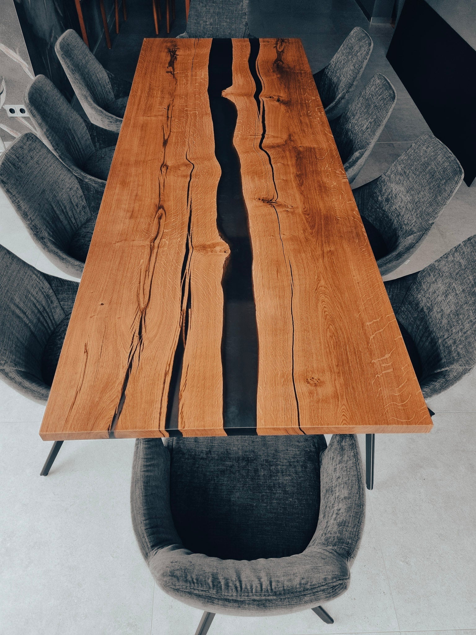 GussHolz - Massivholztische / Rivertable / Epoxidharztische in der Nähe von München kaufenEsstisch #Epoxidharztisch# #Rivertable# #Massivholztisch# #München#